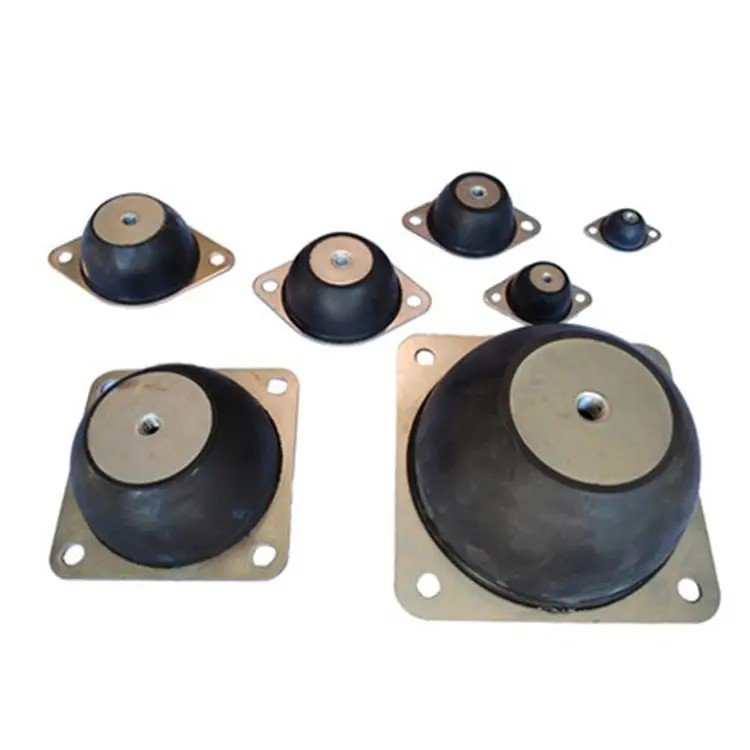 Factory Wholesale Molding Rubber Silent Block Rubber Metal Bump Stop Male Buffer