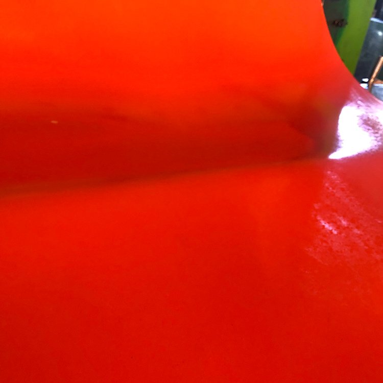 Red pure gum rubber High tear resistant NR40 sheet roll