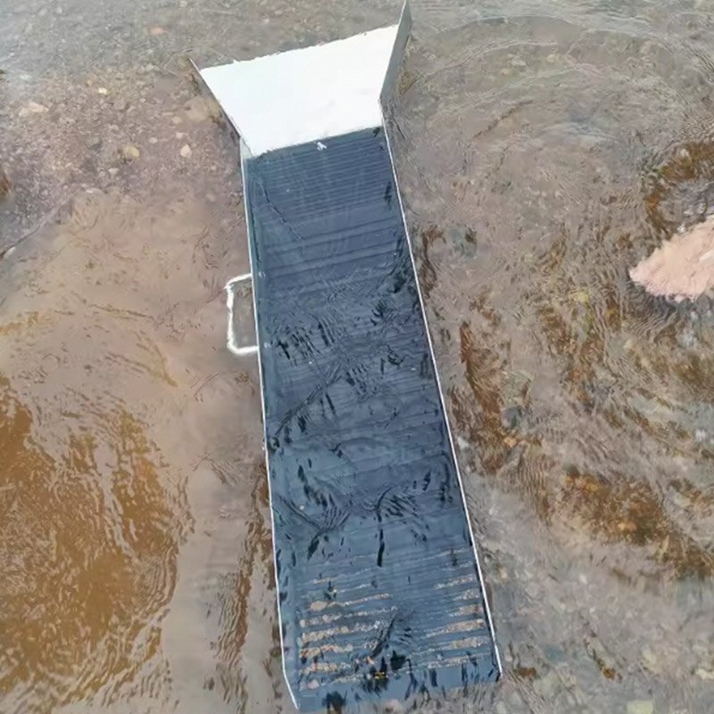 Flowing Gold Slot Rubber Sheets for Gold Sluice Box with Fine Gold Recover Rubber Mat