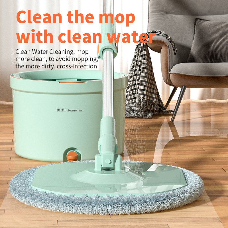 Household items 2023 kitchen Microfiber 360 spinning mop bucket mops cleaning floor