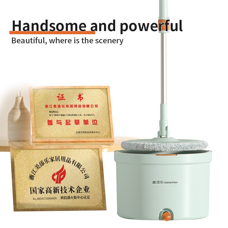Household items 2023 kitchen Microfiber 360 spinning mop bucket mops cleaning floor