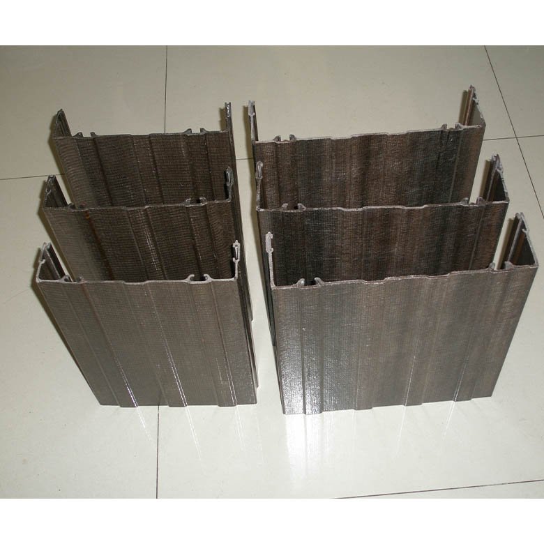Plastic Extrusion Profiles Polyurethane Fiberglass Composite Pultruded Window Profile FRP