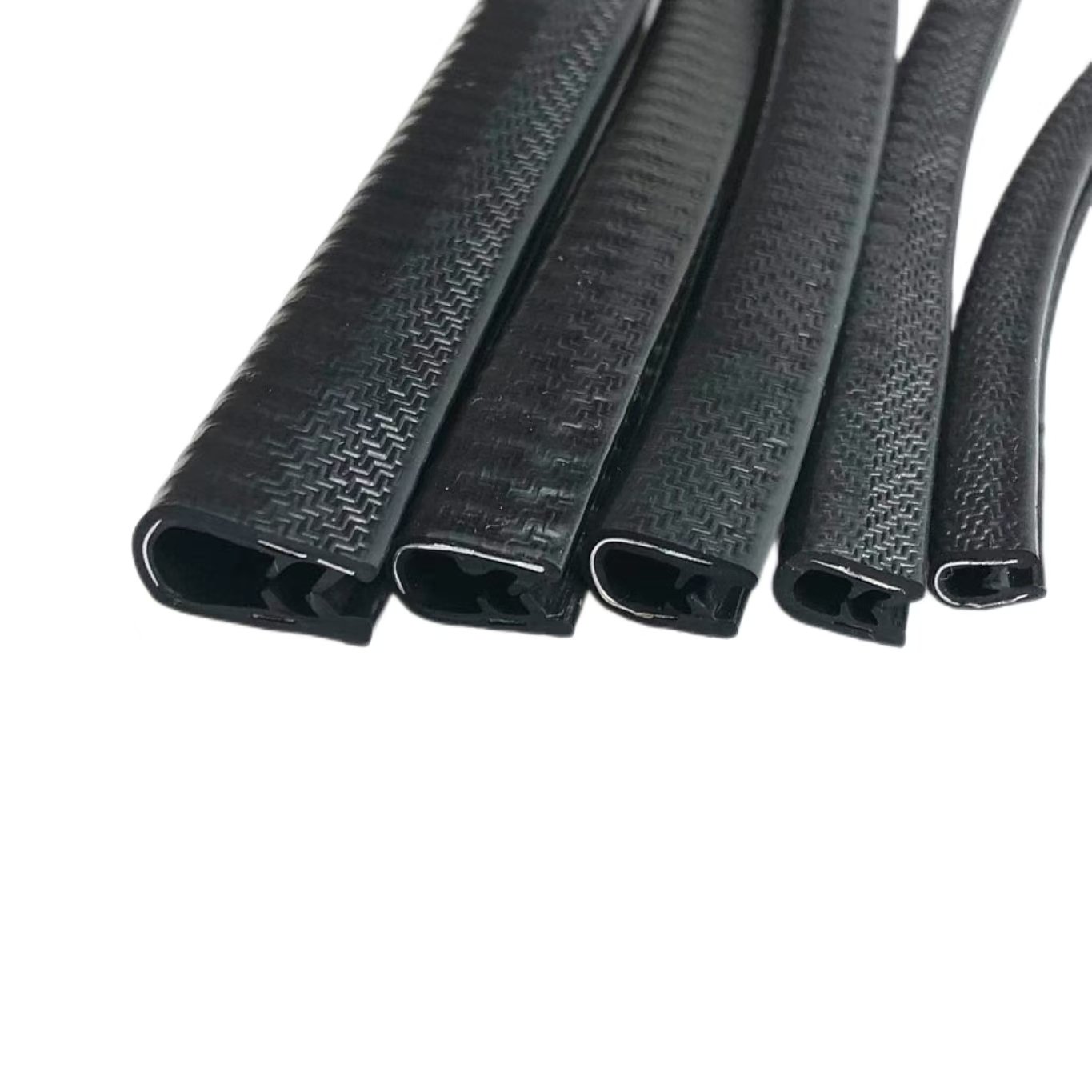 U-Shaped Automotive EPDM Rubber Edging Trim Seal Car Door Edge Guards with Welding Processing Service Rubber Sealing Strip
