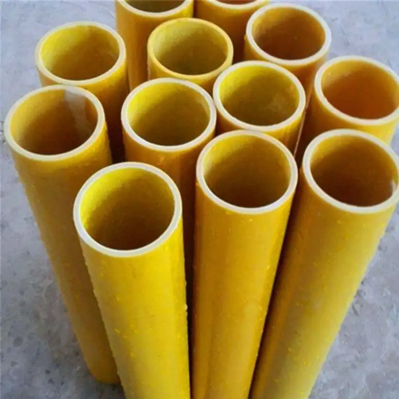 GRP FRP fiberglass round tube FRP pultruded profile square tube