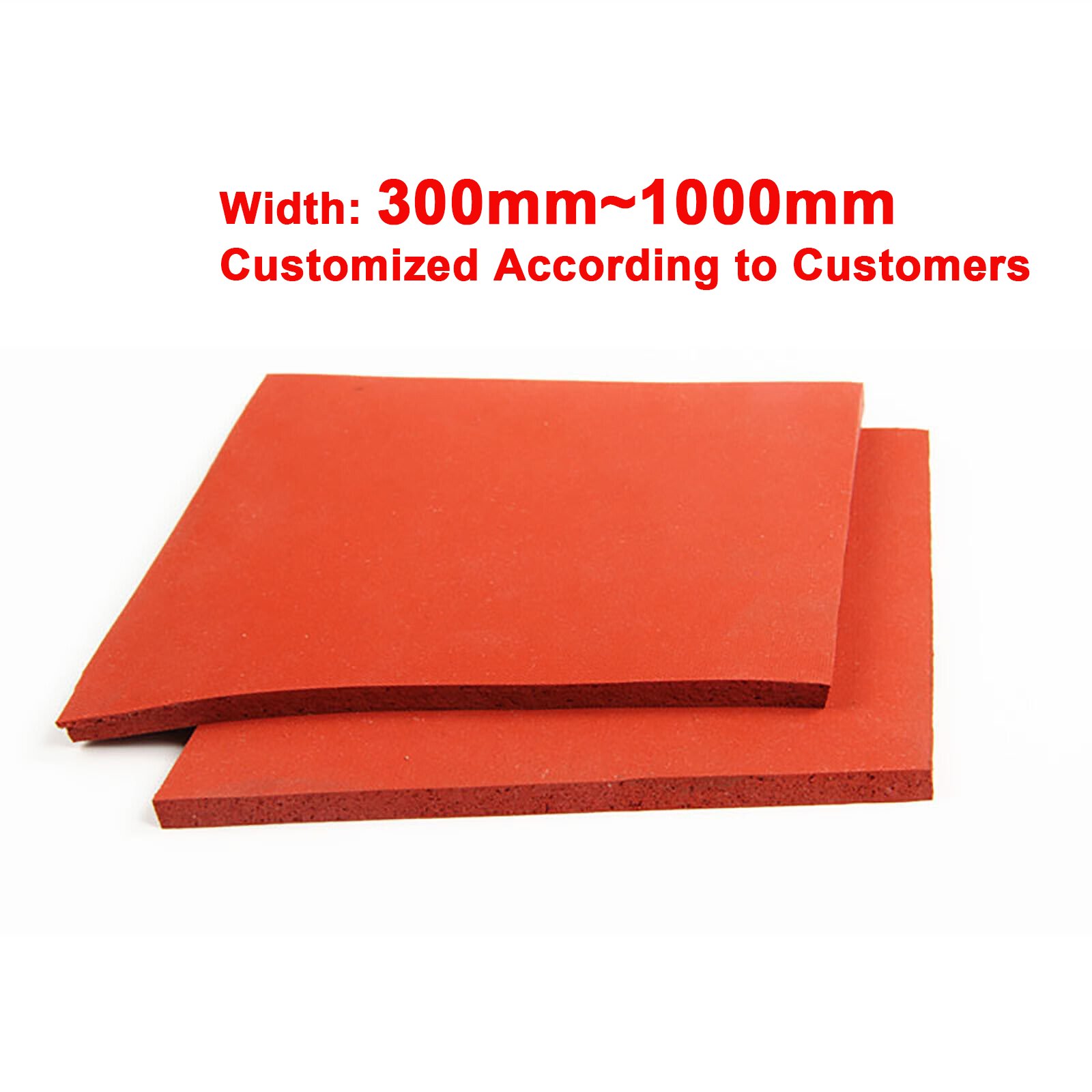 High Temperature Resistant Silicone Rubber Foam 3 4 5 6 7 8 9 10 mm Closed Cell Silicone Foam Board For Buffer Material