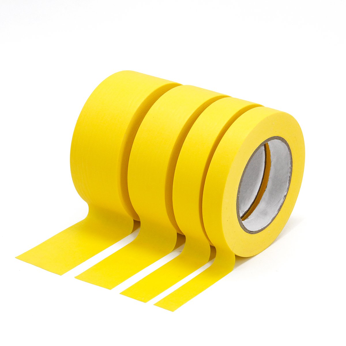 High Adhesive 120 Degree Crepe Paper Masking Tape For Auto Painting