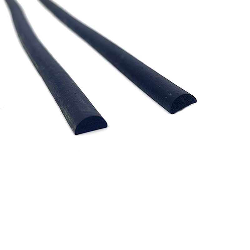 EPDM Silicone Rubber Customized Extruded Profile rubber sealing strip for aluminum window Boat Marine rubber fender bumper