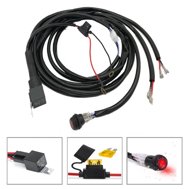 Manufacturer OEM Wire Harness Cable Assembly Custom Auto Wiring Harness Vehicle Customization