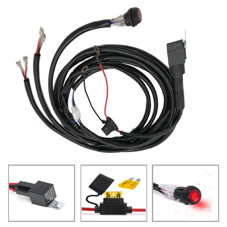 Manufacturer OEM Wire Harness Cable Assembly Custom Auto Wiring Harness Vehicle Customization