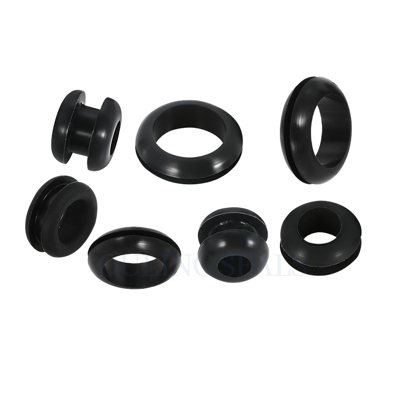Custom Rubber Cable Hole Plug Rubber Wire Hole Grommets for Metal Firewall Automotive Double-Sided Round Rubber Grommet