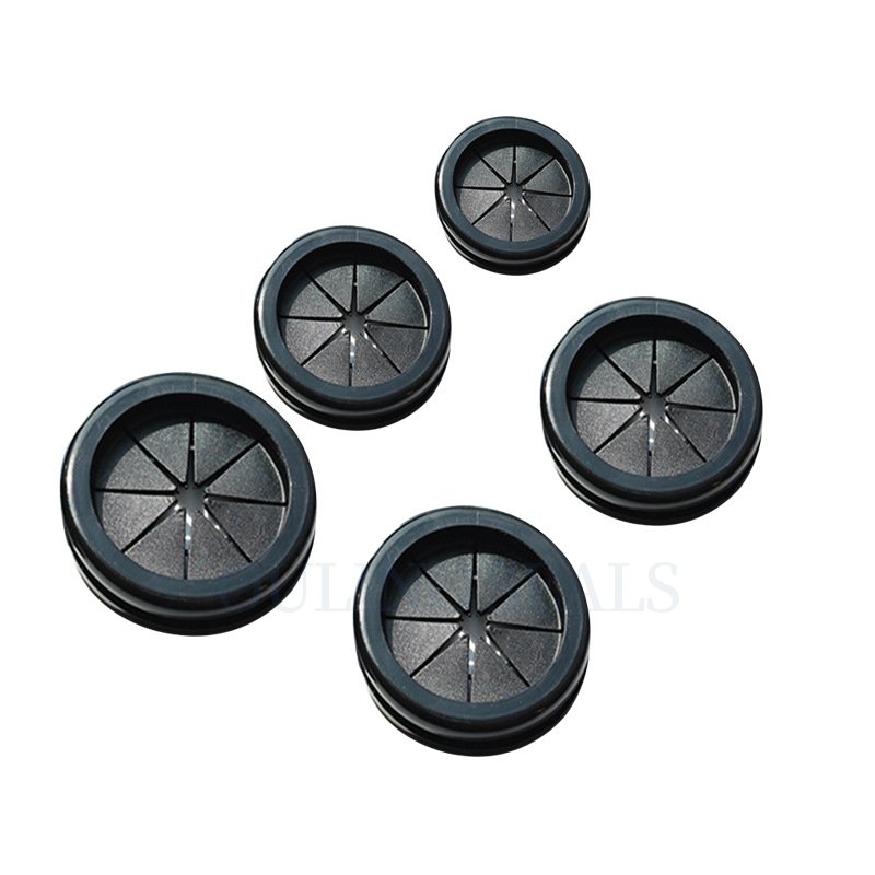 Custom Rubber Cable Hole Plug Rubber Wire Hole Grommets for Metal Firewall Automotive Double-Sided Round Rubber Grommet