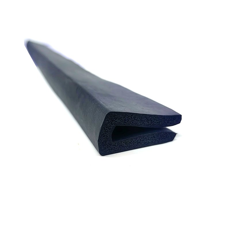 Custom Black Grey Color refrigerator door rubber gasket seal strip EPDM Material Extruded Cold Storage Door Rubber Seal Strip