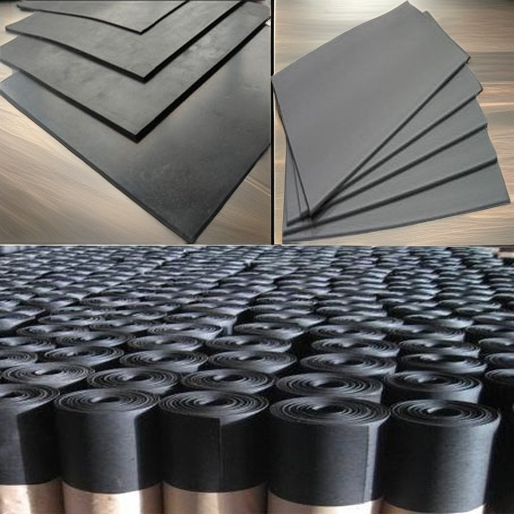 Custom Moulding Cutting Services Available Food Grade 0.5mm NBR/EPDM PVC Laminated Silicone Rubber Sheet Gym Flooring