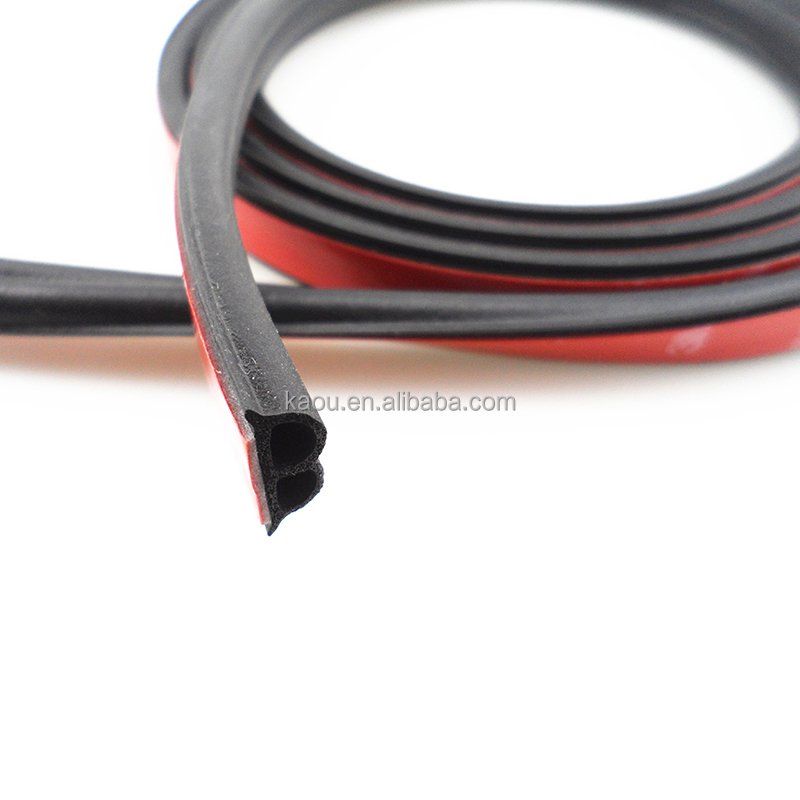 Car seal P Z D Type Automotive Door weatherstripping Door Rubber Seal Strip Car Sound Insulation Rubber Sealing