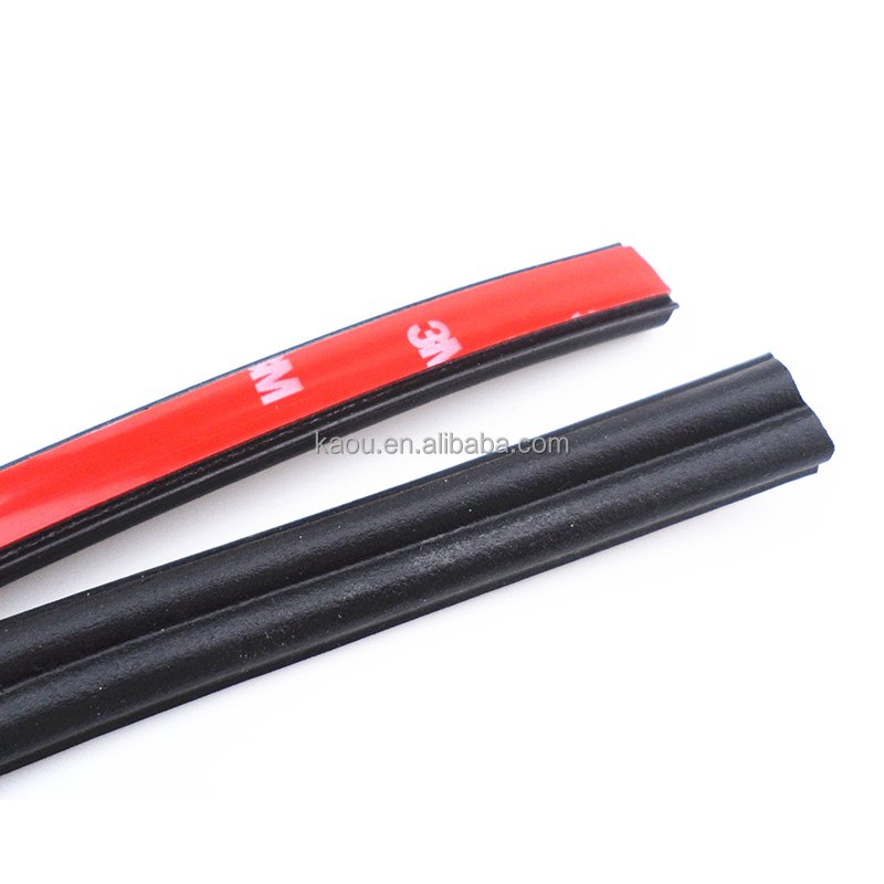 Car seal P Z D Type Automotive Door weatherstripping Door Rubber Seal Strip Car Sound Insulation Rubber Sealing