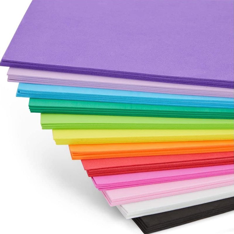 eva foam promotional product factory wholesale color EVA Foamy Sheets Goma EVA Rubber Sheets 1mm 1.5mm 1.8mm 2mm