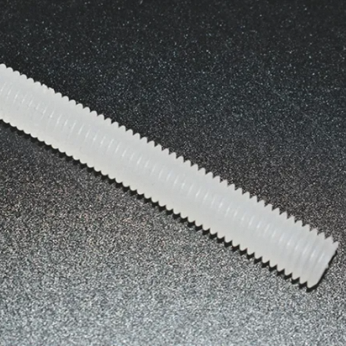 M12 N24 *1000 Nylon rod DIN975 thread rod polyamide66 Plastic rod nylon screw black and white M12*1000