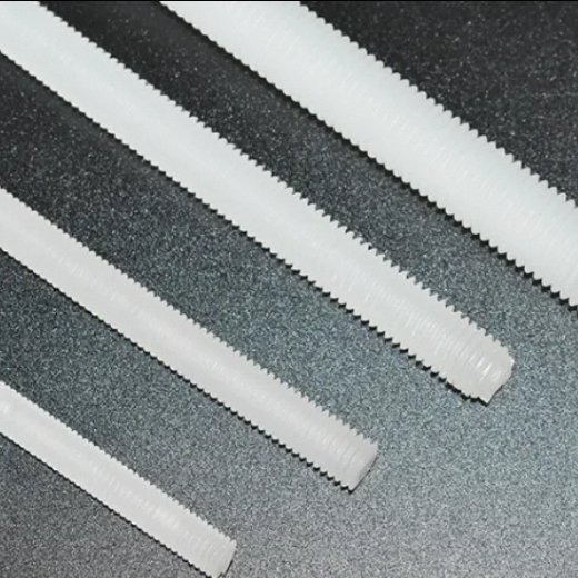 M12 N24 *1000 Nylon rod DIN975 thread rod polyamide66 Plastic rod nylon screw black and white M12*1000