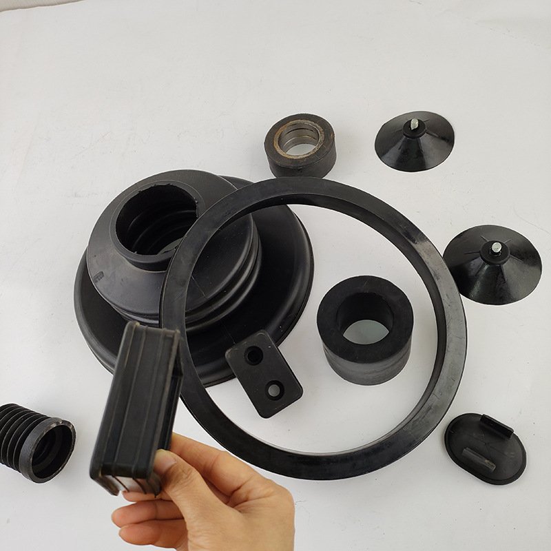Custom Automotive NBR EPDM Silicone Rubber Flexible Bellows Custom Dust Cover with Cutting Processing Service