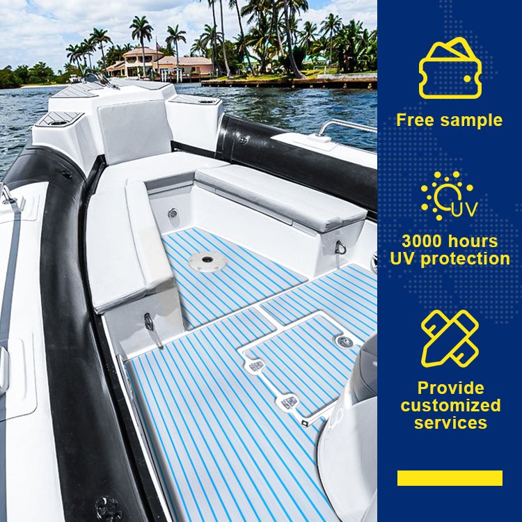 Good Selling Marine Decking Non-Skid Safety EVA Foam Carpet Sheet For Boat And Yacht