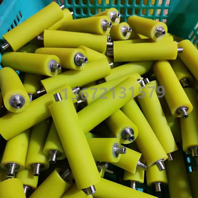 High Quality Non-standard Customized Industrial Round & Rectangular Polyurethane Rubber Roller Pattern PU Wheel