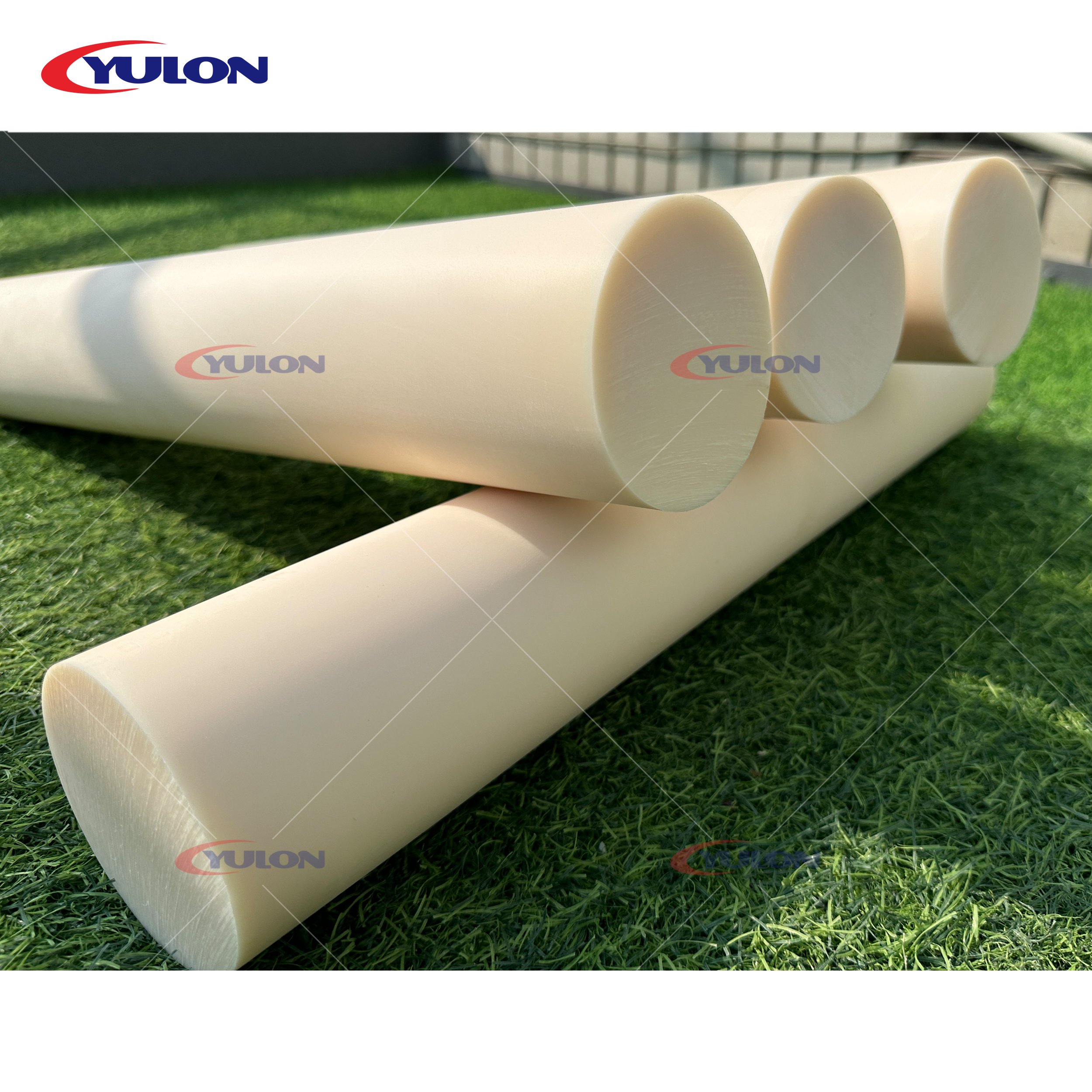 Black Beige Antistatic POM Rod ESD Polyformaldehyde Moulded Processing Acetal Copolymer ESD Rod Cream Beige Antistatic POM Rod"