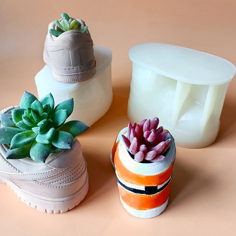J2105 Creative Home Decorative Aroma Natural luxury brand sneaker Flowerpot mold fashion sport Shoe Sneaker Flowerpot mold