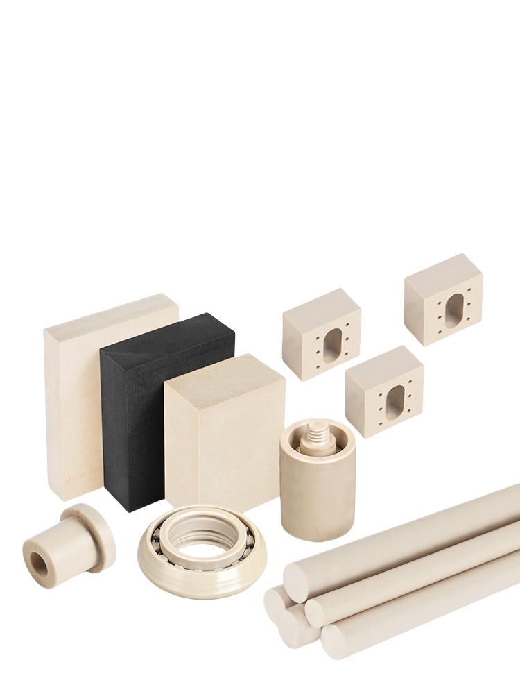 Peek attachment Engineering Plastic Custom Size Peek Attachment Solid Plastic Rods