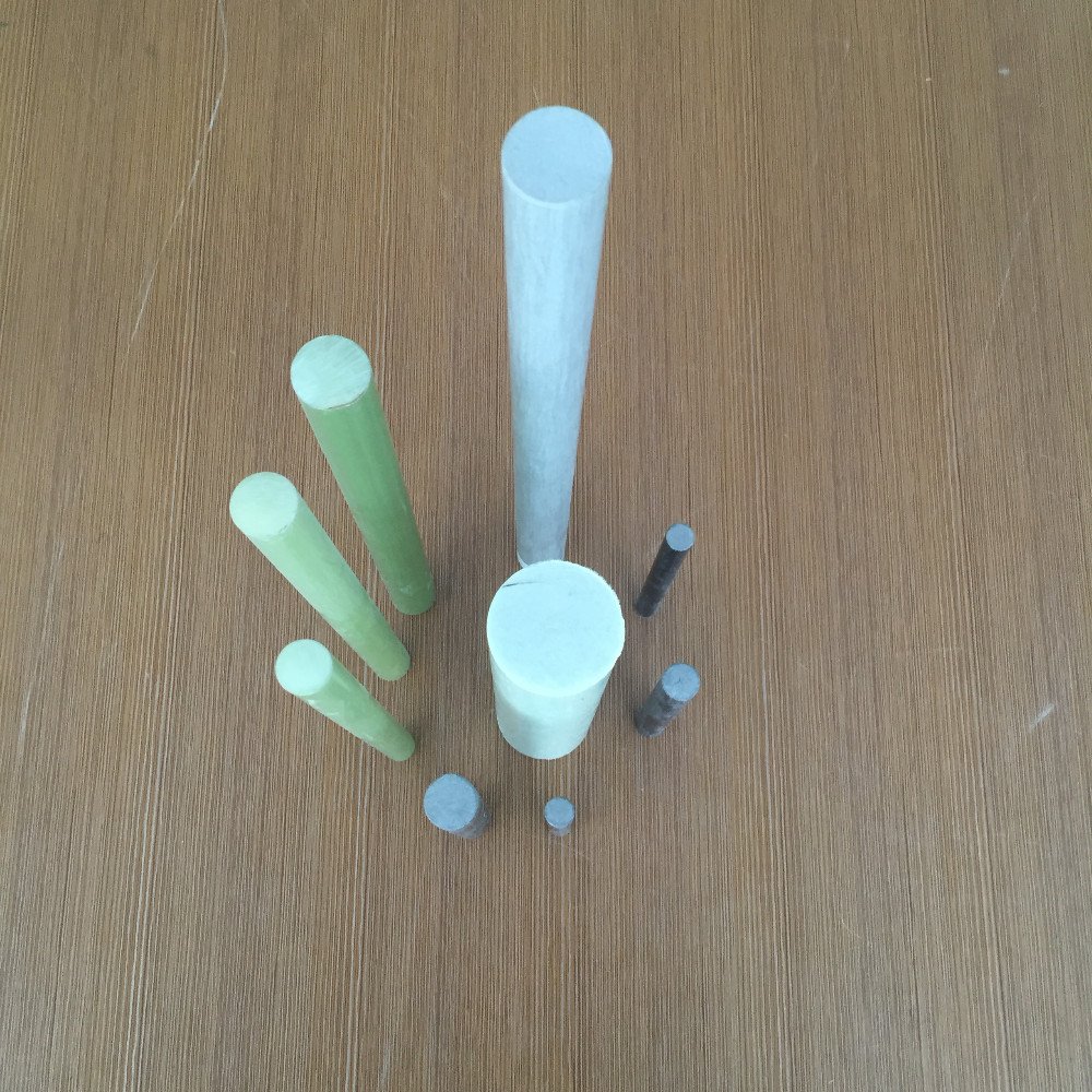Solid fiberglass rods