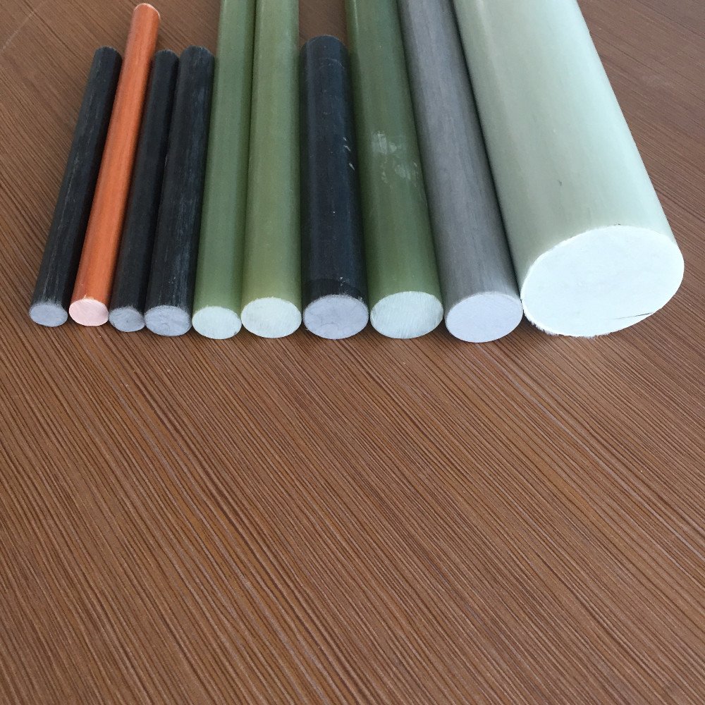 Solid fiberglass rods