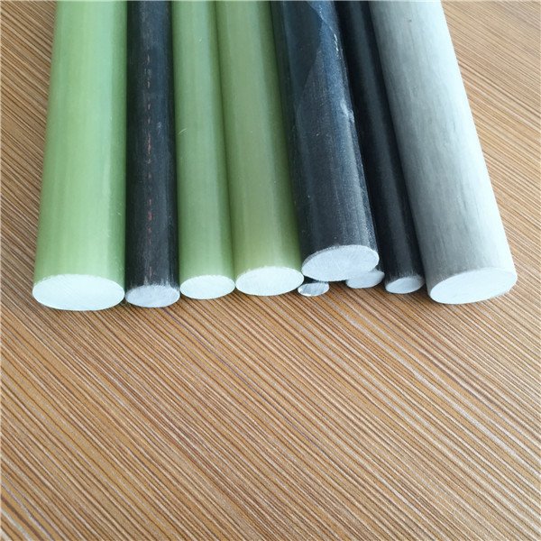 Solid fiberglass rods