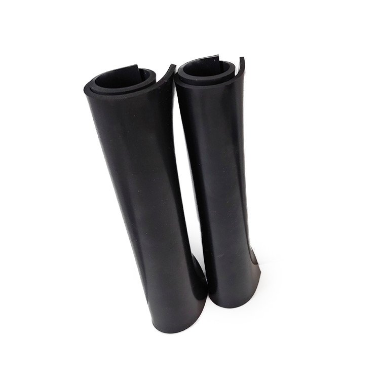 Natural Abrasive Resistant Fluorine FKM Rubber Sheet for Industry Wholesale High Quality Black Industrial Rubber Roll