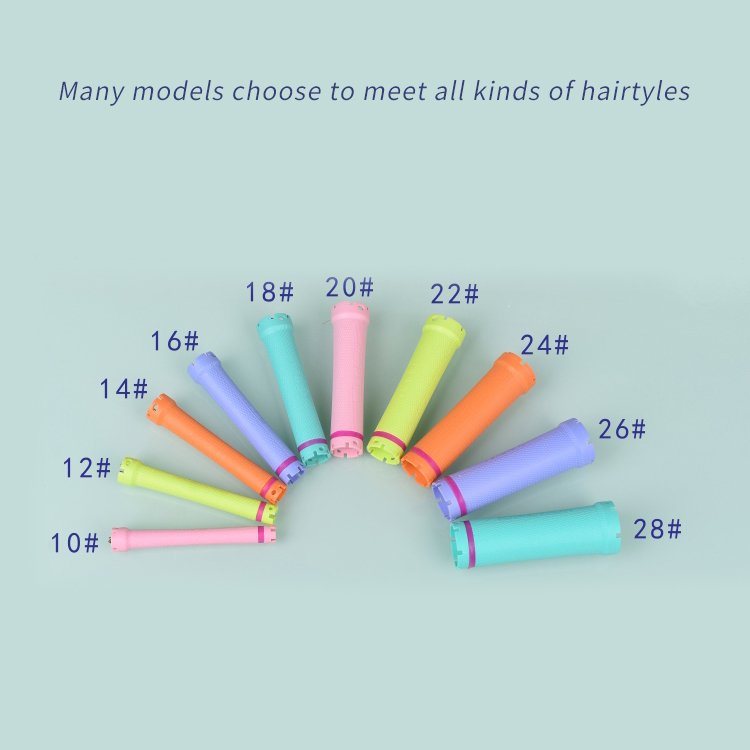 High temperature cheap plastic perm rods Hair Perm Rods Mesh Plastic professional