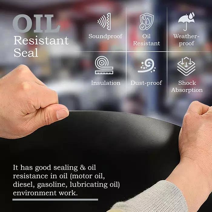 Industrial Shock Absorbing Anti Aging Thickness Fkm Nbr Sbr Neoprene Epdm Rubber Sheet Roll