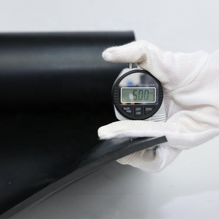 Industrial Shock Absorbing Anti Aging Thickness Fkm Nbr Sbr Neoprene Epdm Rubber Sheet Roll