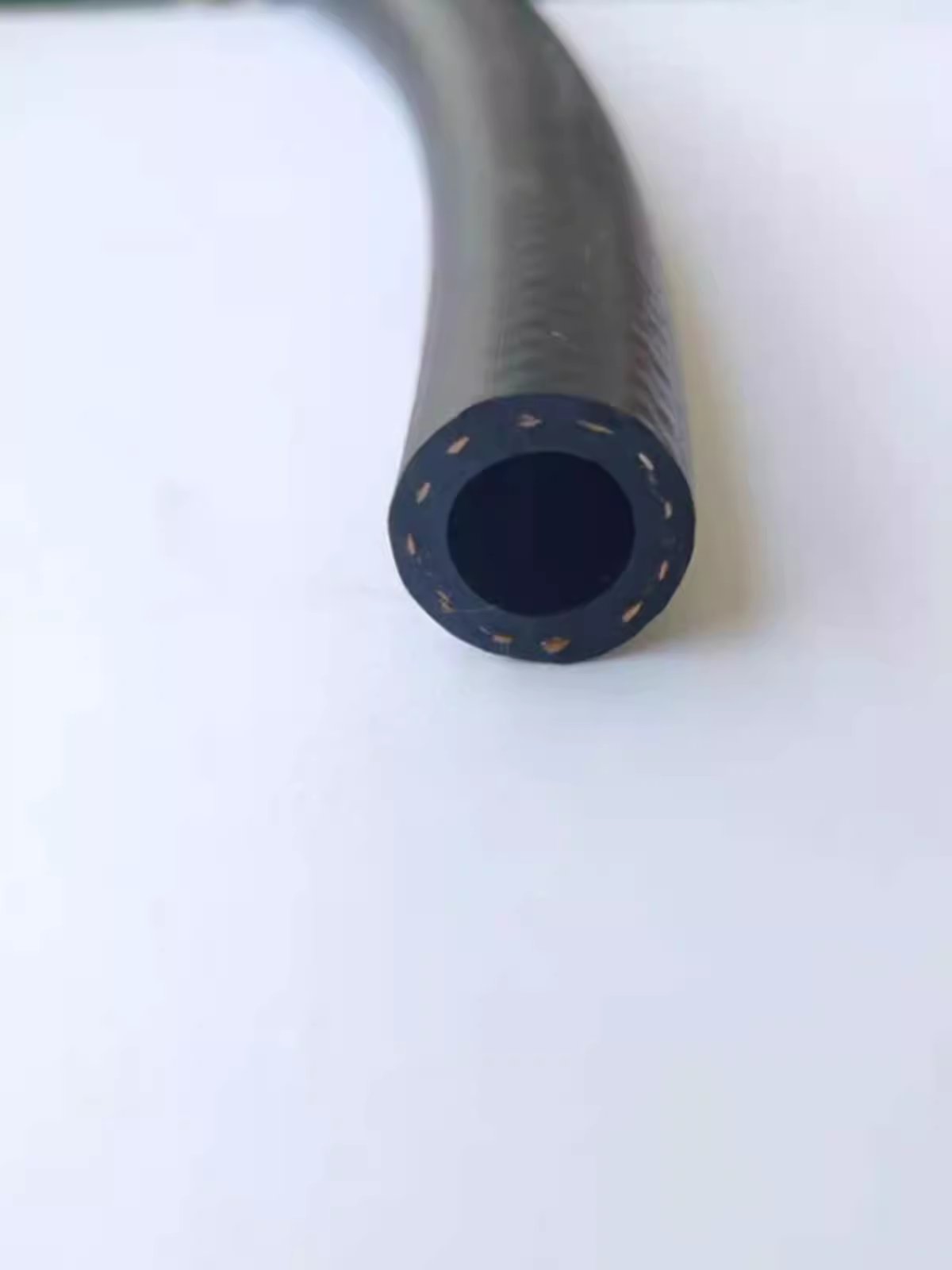 400 Series Automotive E85 An4 An6 An8 An10 An12 Nbr Cpe Rubber Black Braided Push Lock Push On Hose