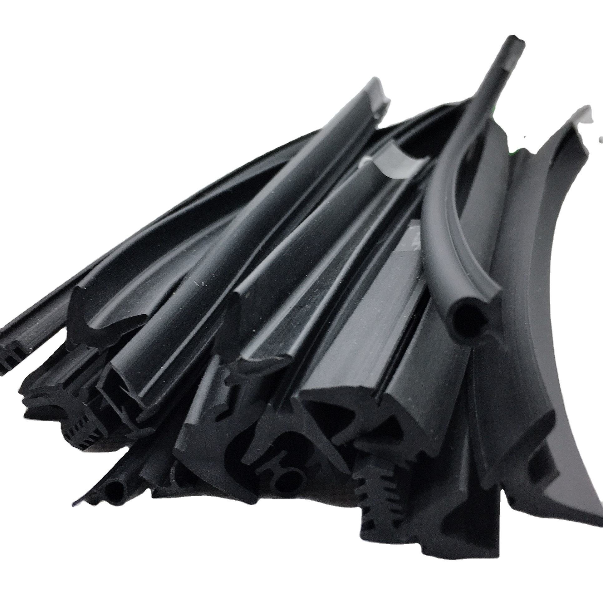Customized Automotive Car Windshield Flexible Door EPDM Composite Door and Window U-Shaped Rubber Seal Strip