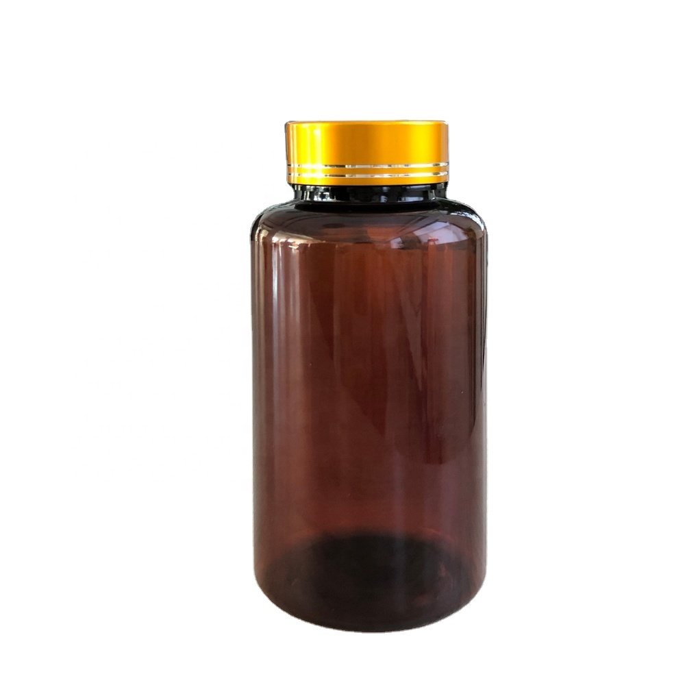 250ml Clear Plastic Supplement Medicine Health Products Pill Bottle/Jar