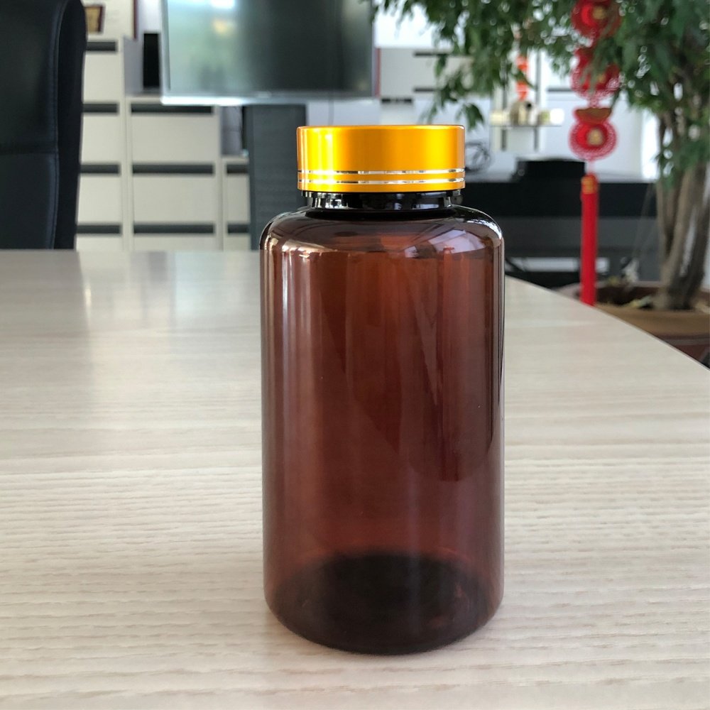 250ml Clear Plastic Supplement Medicine Health Products Pill Bottle/Jar