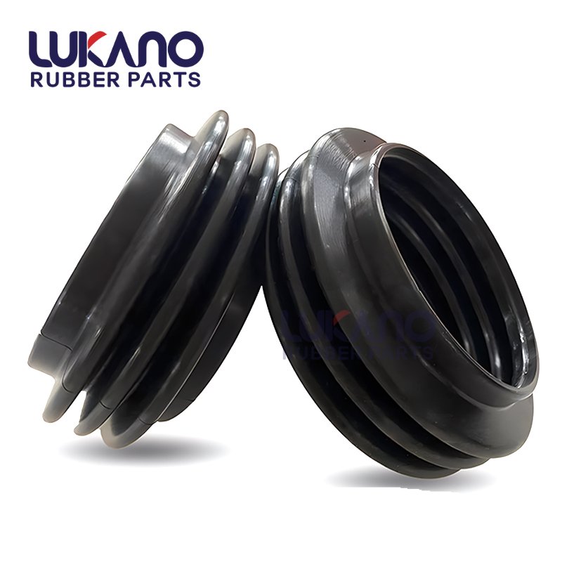 High-temperature rubber bellows custom molded Rubber expansion joints