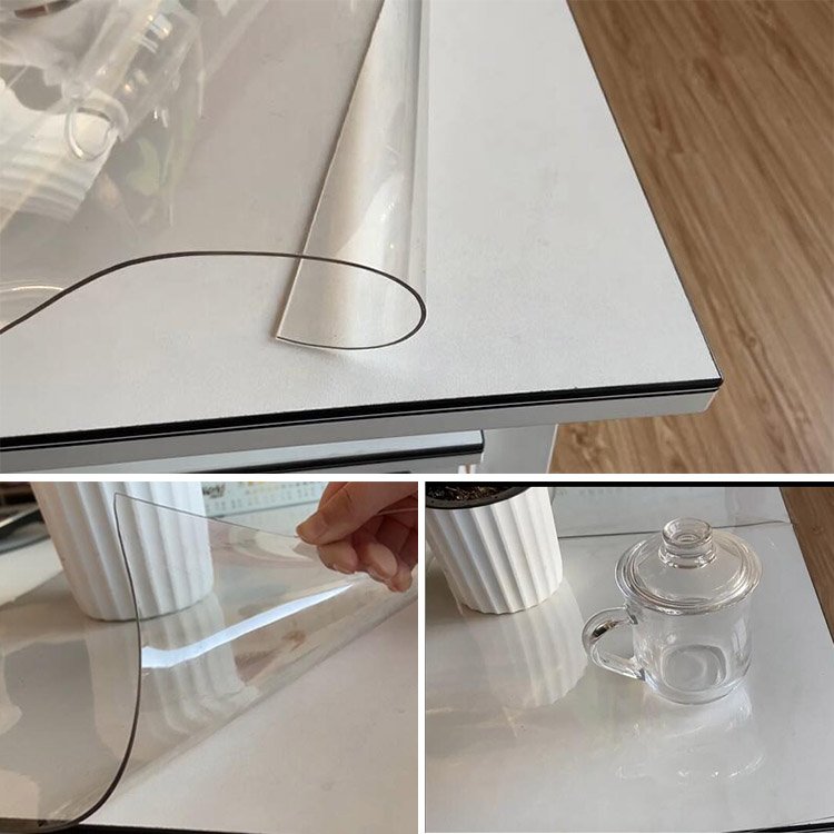 Manufacturer Film Soft Transparent Table Cover Plastic Sheet Soft Pvc Roll