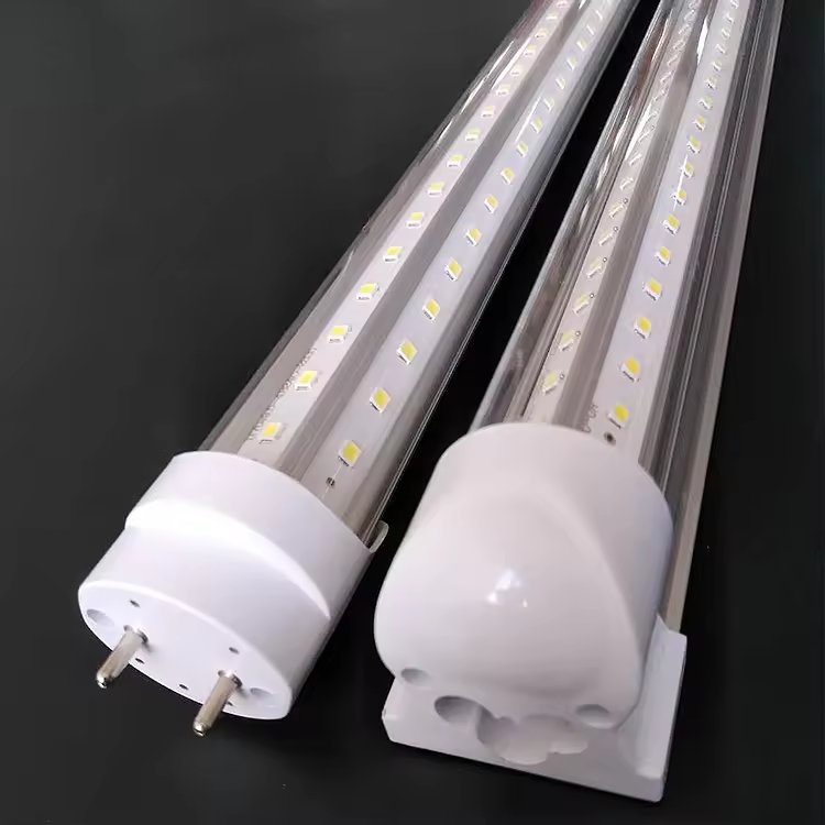 2FT 4FT T8 LED Tube Light Aluminum Plastic Rod Raw Materials with PF0.5 PF0.9 SKD Package for Warehouses