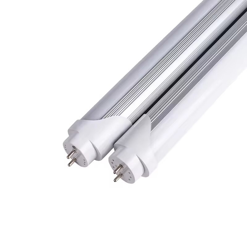 2FT 4FT T8 LED Tube Light Aluminum Plastic Rod Raw Materials with PF0.5 PF0.9 SKD Package for Warehouses