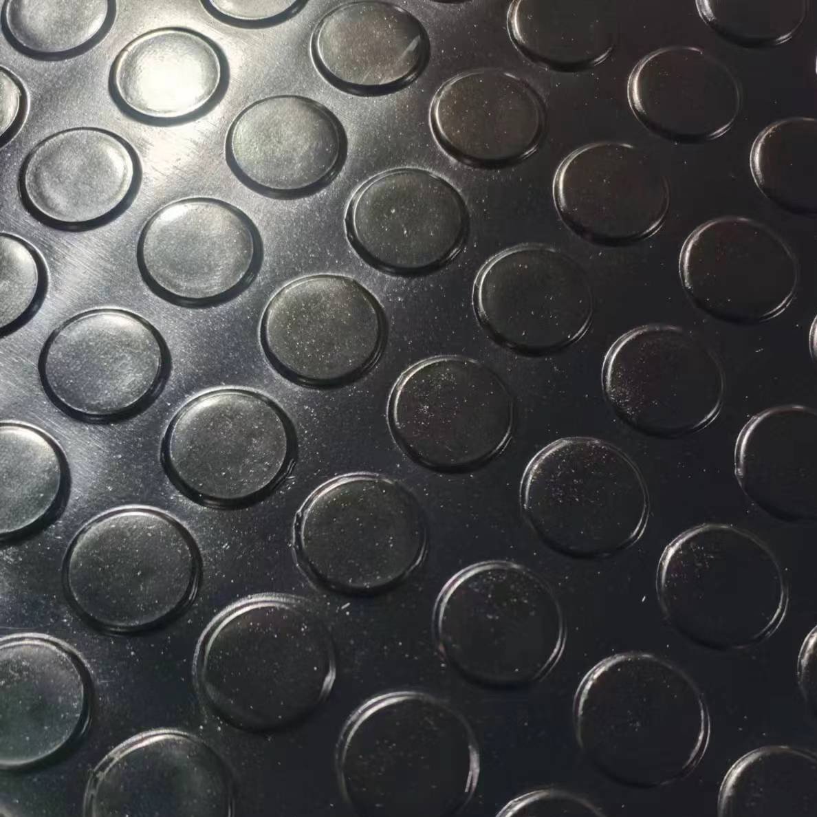 OEM factory Non slip industrial coin rubber sheet flooring