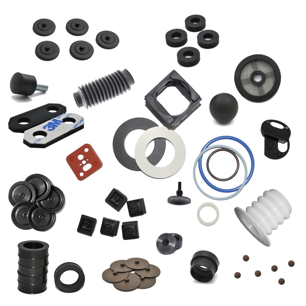 Customized Moulding FKM Buna Rubber Mold Part Automotive Sealing Compression Frication Rubber Products