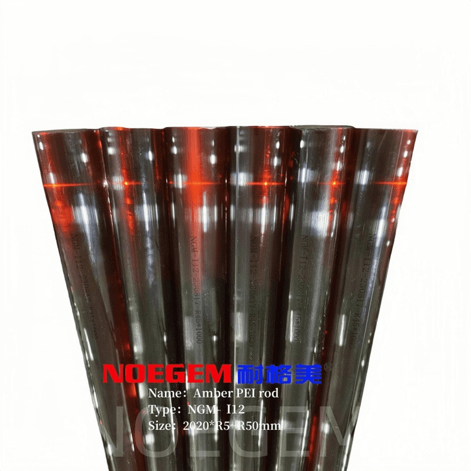 Factory sells customizable plastic rods heat and chemical resistant Suitable for analytical instruments PEI plastic rods