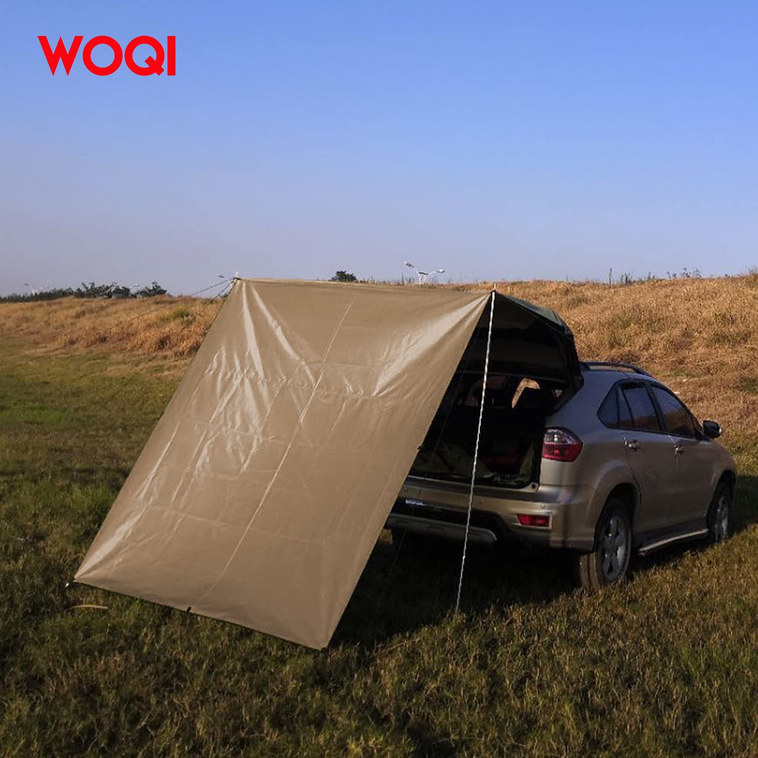 WOQI china made newest electric caravan car awning
