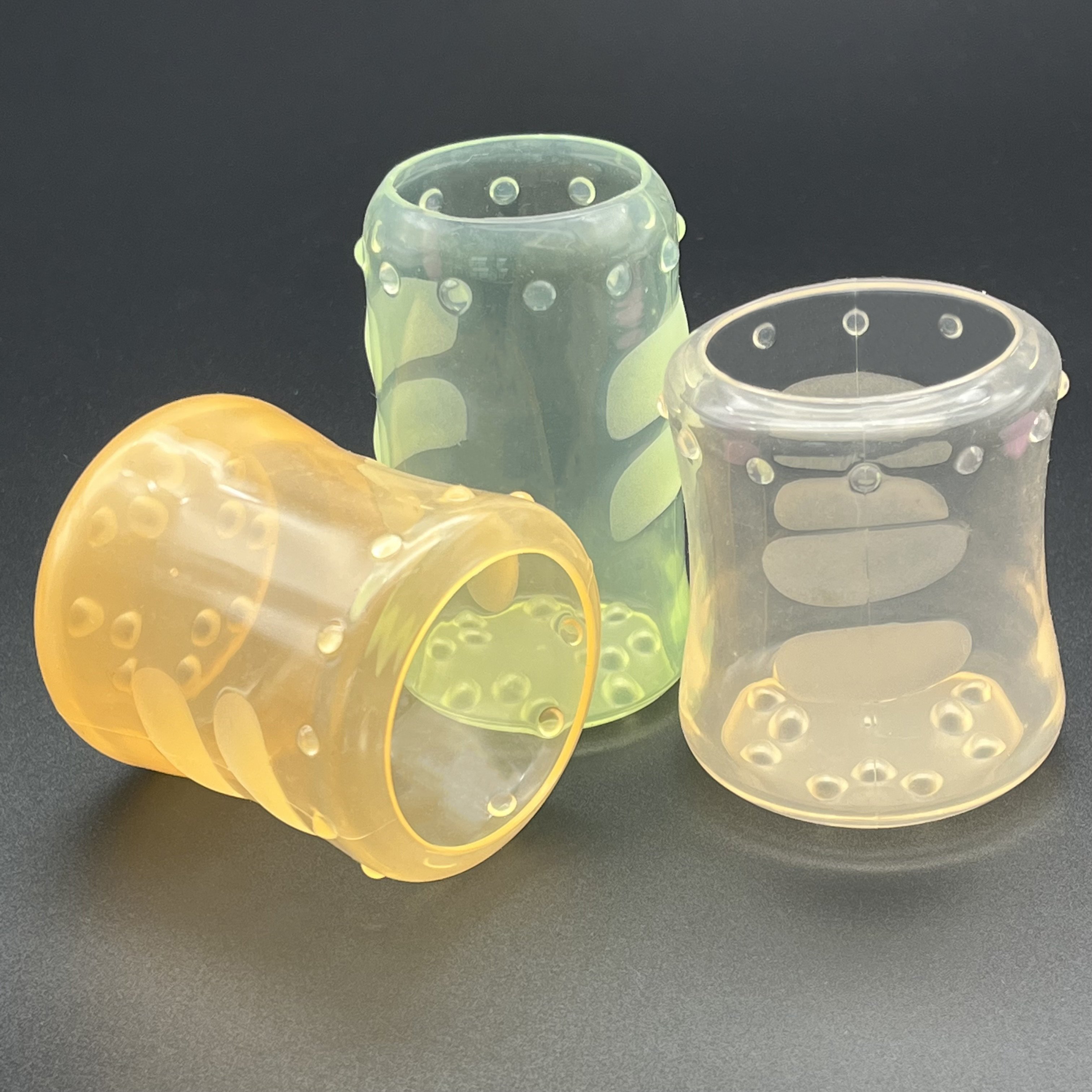 Custom Protective Silicone Boot Sleeve mold Anti-Slip Liquid Silicone Bottle's Bottom Cover silicone part injection molding