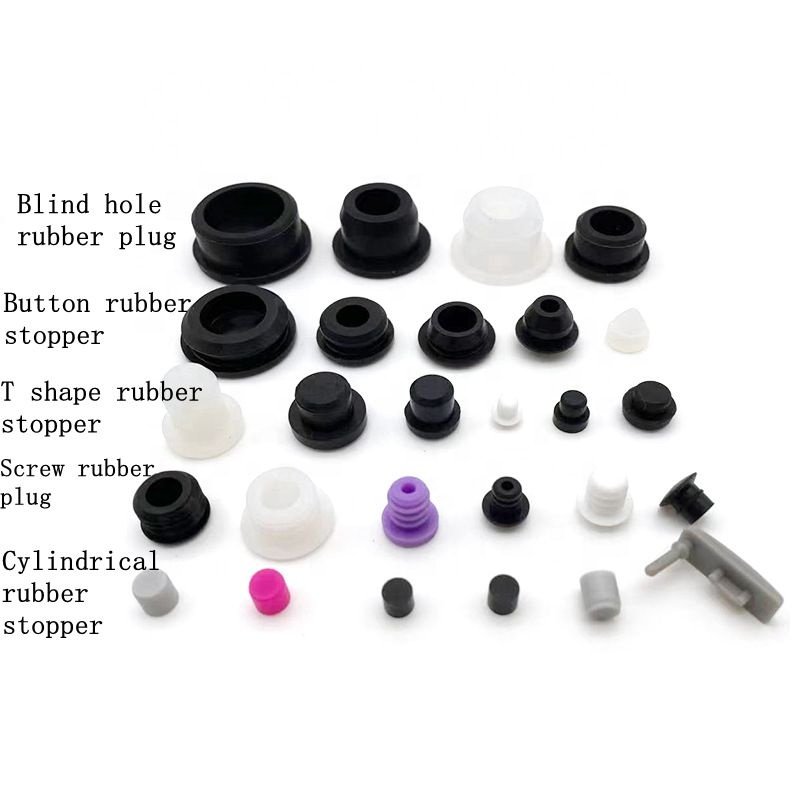 Kaixi Heat-resistant Customized color stoppers / silicone rubber plugs for Electronic equipment