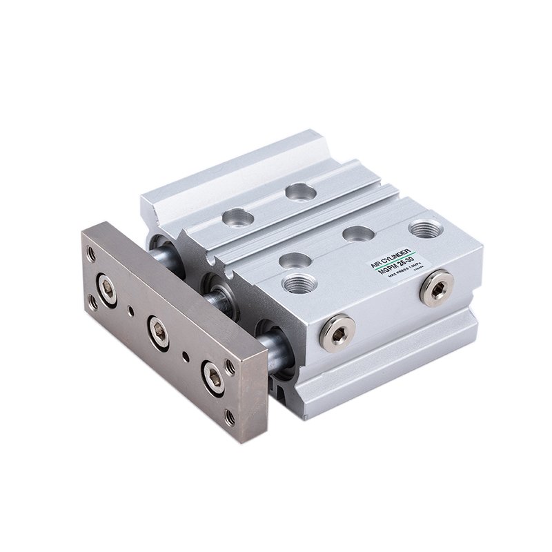Chinese Factory Tri-rod Cylinder MGP Series MGPM MGPL Aluminum Alloy Material Double Acting Magnetic Cylinder